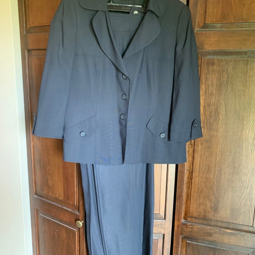 Navy Blue Ann Taylor Pant Suit